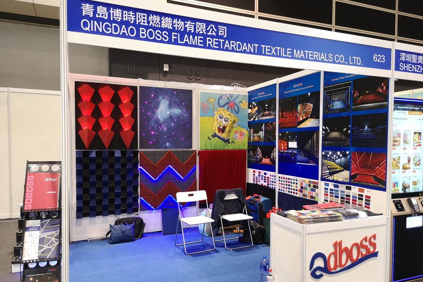 2018.12 Exhibited CineAsia sa Hong Kong Convention & Exhibition Center .