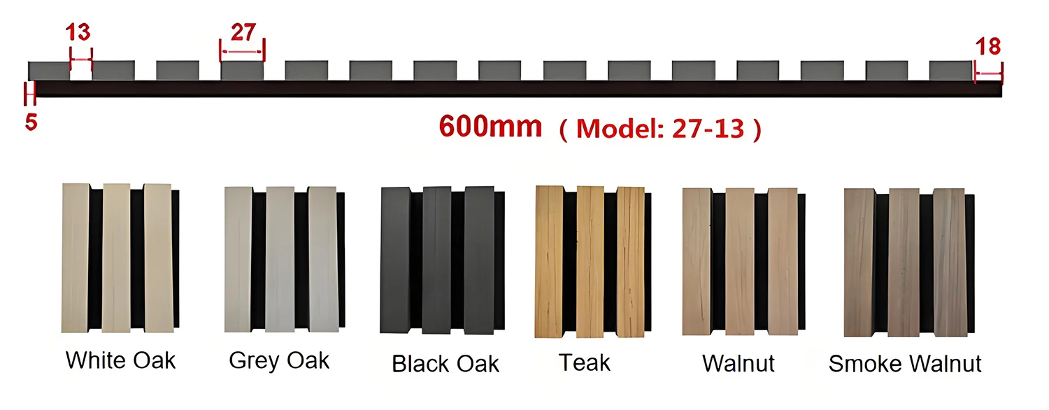 Acoustic Wood Slat Wall Panel