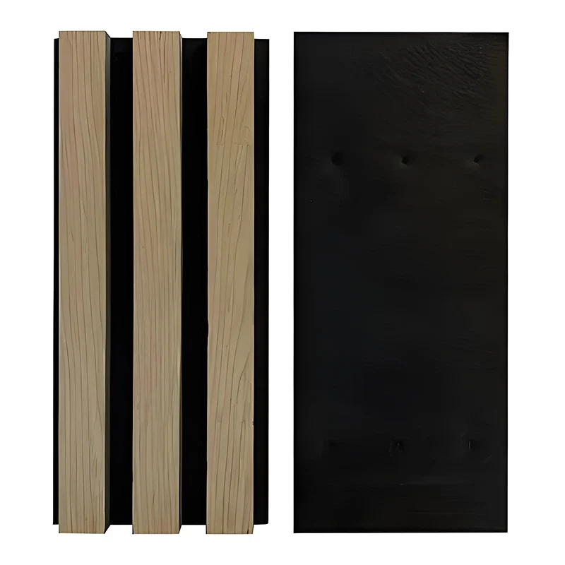 Slat acoustic wall panel